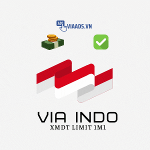 Via Indo Cổ XMDT Limit 1m1 Đã Vượt 956 ( CP Email )