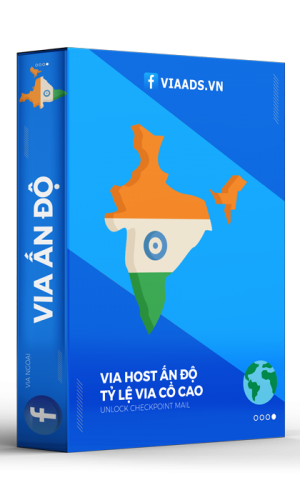 Via Host Ấn Độ tỷ lệ Via Cổ cao( CP Mail )